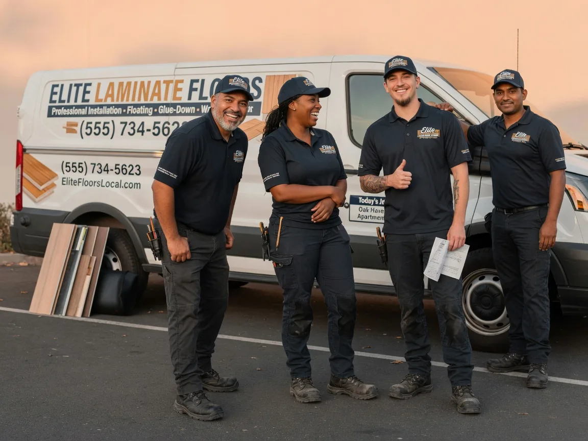 Laminate flooring installation company in Charlotte, IA
